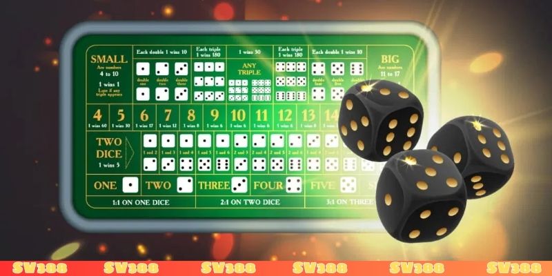 Các dạng cược xanh chín trong cách chơi Sicbo