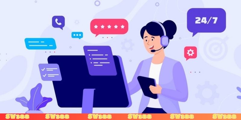 Đội ngũ CSKH luôn sẵn sàng hỗ trợ hội viên 24/7